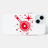 AI-embleem Twinkle-sterren, baken van het digitale Case-Mate iPhone Case (Achterkant (horizontaal))
