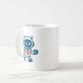 AI- en robotpersonages Koffiemok (Voorkant links)