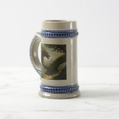 AI Enchanted Tree Dragon Mok Beer Stein (Voorkant links)