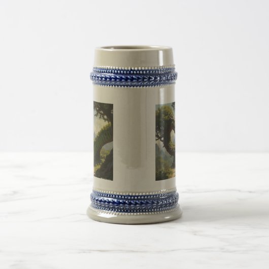 AI Enchanted Tree Dragon Mok Beer Stein (Center)