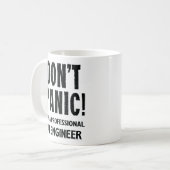 AI Engineer Coffee Mok. Deze prachtige witte mok (Voorkant links)