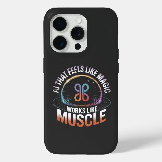 AI esthetiek futuristische technologie mannen mode Case-Mate iPhone Case (Achterkant)