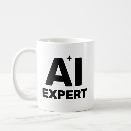 AI Expert™ koffiekop Koffiemok (Links)