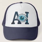 AI Eye Hat Trucker Pet (Voorkant)