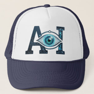 AI Eye Hoed Trucker Pet