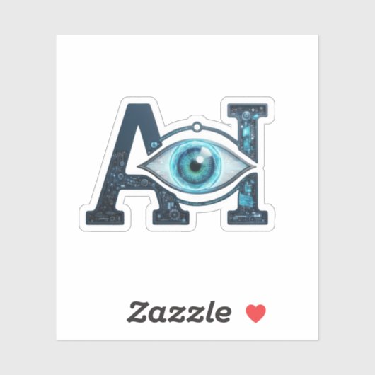 AI Eye Sticker (Vel)