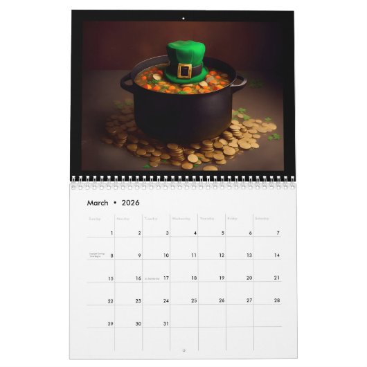 AI-Feestdagen Kalender (Mar 2026)