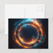 AI Fire Ring Briefkaart (Voorkant / Achterkant)