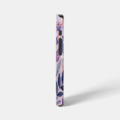 AI Floral iPhone 12 Mini Hoesje – Elegante stijl iPhone Hoesje (Linkerkant)