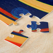 AI Flower Design Legpuzzel (Zijkant)