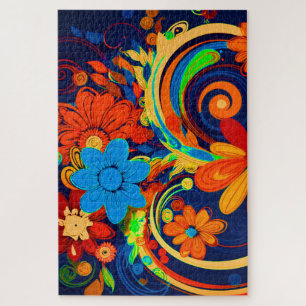 AI Flower Design Legpuzzel