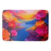 AI Flowers Badmat (Voorkant)