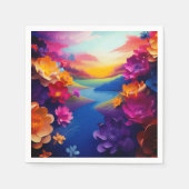 AI Flowers Servet (Voorkant)