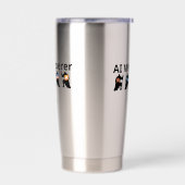 AI Fluisteraar Geïsoleerde Drinkbeker (Links)