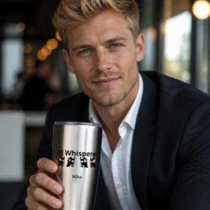 AI Fluisteraar Geïsoleerde Drinkbeker