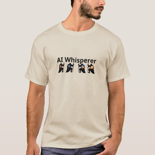 AI Fluisteraar T-shirt (Voorkant)