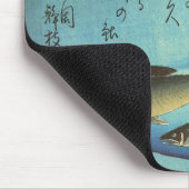 Ai (forel) - Hiroshige's kleurenJapanse vis afdruk Muismat (Hoek)