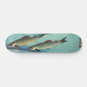 Ai (forel) - Hiroshige's kleurenJapanse vis afdruk Persoonlijk Skateboard (Horizontaal)