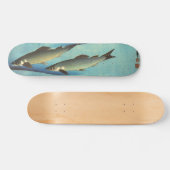 Ai (forel) - Hiroshige's kleurenJapanse vis afdruk Persoonlijk Skateboard (Horizontaal)