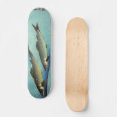 Ai (forel) - Hiroshige's kleurenJapanse vis afdruk Persoonlijk Skateboard (Voorkant)