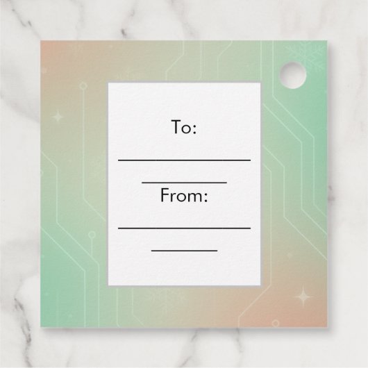 AI Funny Gift Label - "Kan dat verzoek niet inpakk (Achterkant)