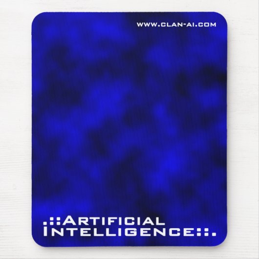 AI Gaming Mousepad (in AI Logo-kleur) Muismat (Voorkant)