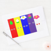 AI geen UTA-Sticker Rechthoekige Sticker (Envelop)