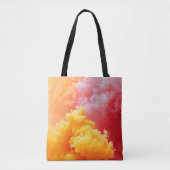 AI-gegenereerd gekleurd dun roken Tote Bag (Voorkant)