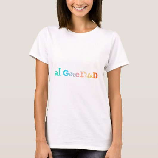 AI gegenereerd T-shirt (Voorkant)