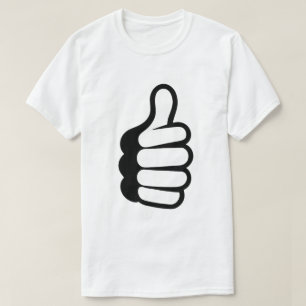 AI Gegenereerde Duim Omhoog Leuk T-shirt