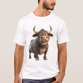 AI-gegenereerde huisarchitectuur T-shirt (Voorkant)