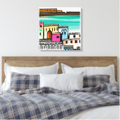 AI-gegenereerde kunst Canvas Afdruk (Insitu (Slaapkamer))