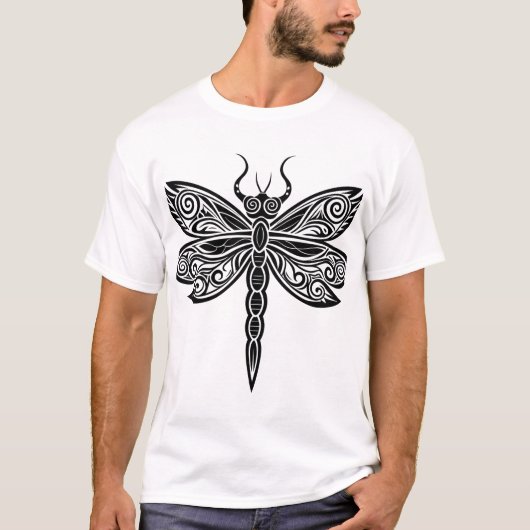 AI Gegenereerde Libel T-shirt (Voorkant)