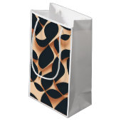 AI-gegenereerde patroon geschenkzakken Klein Cadeauzakje (Achterkant Gekanteld)