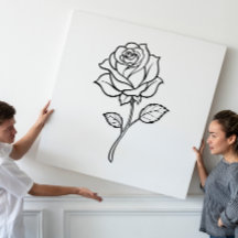 AI-gegenereerde rozen bloem