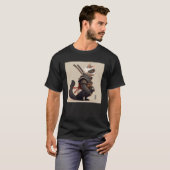 AI Gegenereerde Shinobi Cat T-shirt (Voorkant volledig)