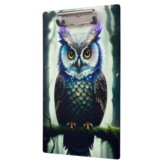 AI-gegenereerde uil Klembord (Links)