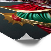 AI Gegenereerde Vampierkunst Poster (Hoek)