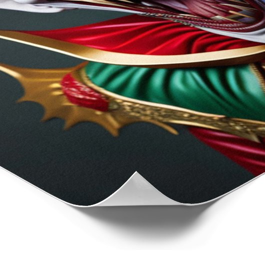 AI Gegenereerde Vampierkunst Poster (Hoek)