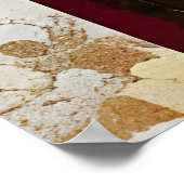 AI gegenereerde vrouw collage Poster (Hoek)