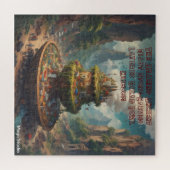 AI gelaagde Salad Bowl Koninkrijk Puzzel Legpuzzel (Horizontaal)