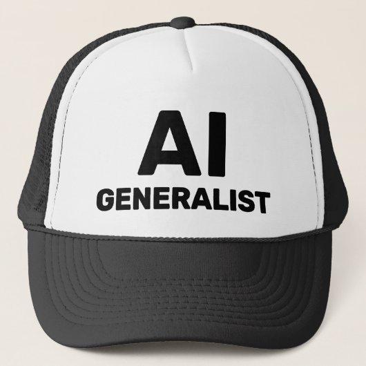 AI Generalist™ Petroleumpet Trucker Pet (Voorkant)