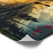 'AI Generated Art' Poster (Hoek)