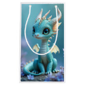 AI-Generated Little Dragon Gift Bag Klein Cadeauzakje (Voorkant)