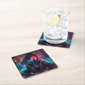 AI generated motorcycle art #1 Kartonnen Onderzetters