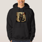 AI Generated Shinobi Cat Hoodie (Voorkant)