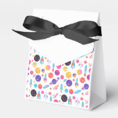 AI Generated Space Patterned Favors Gift Bag Bedankdoosjes (Voorkant Zijde)