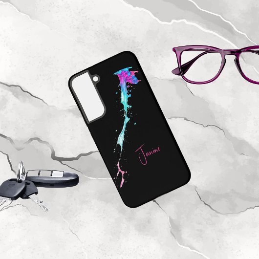 AI Generated Water Splash Samsung Galaxy Hoesje