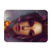 AI genereerde kunst van een godin met tatertots Magneet (Horizontaal)