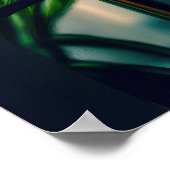 Ai genereerde mysterieuze vrouw als moderne kunst poster (Hoek)